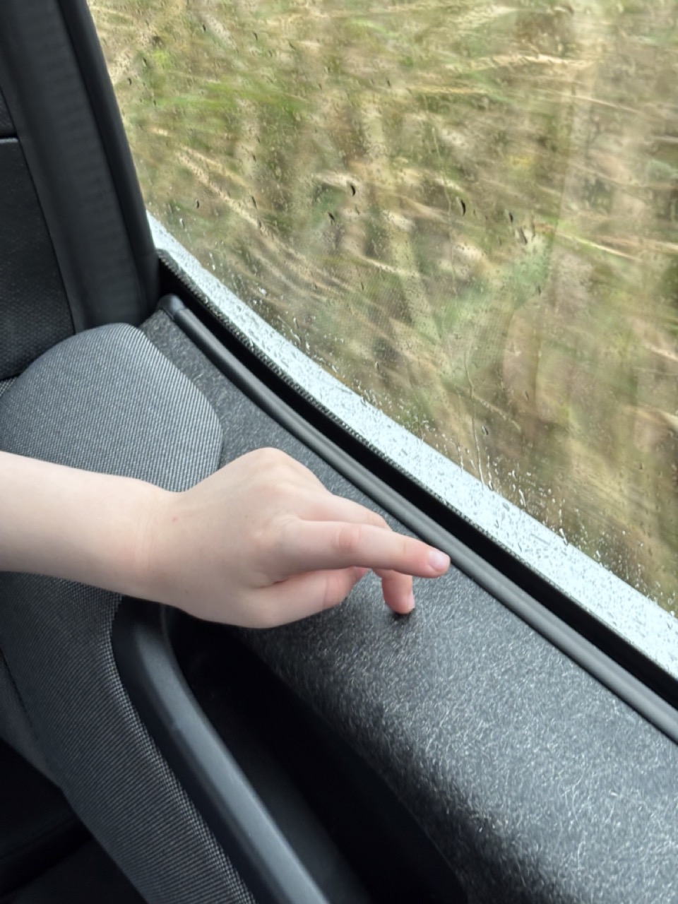 Small hands playing jump